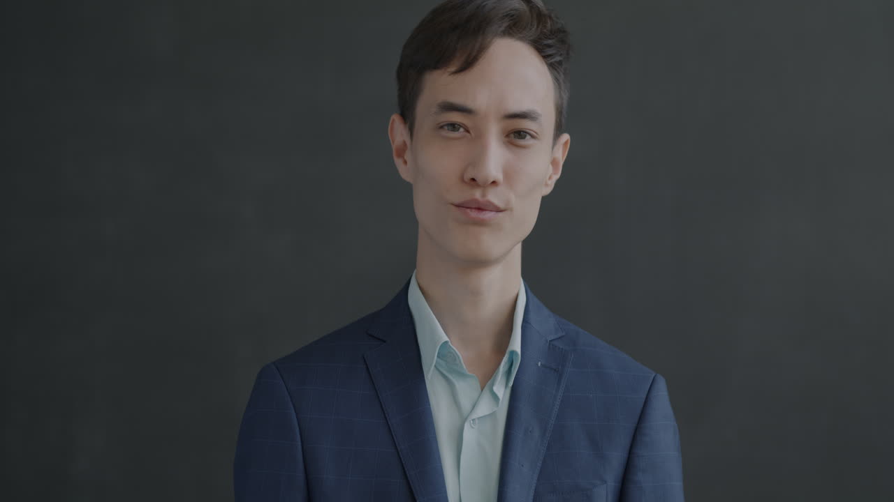 Disapproving Business Man