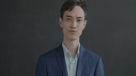 disapproving business man
