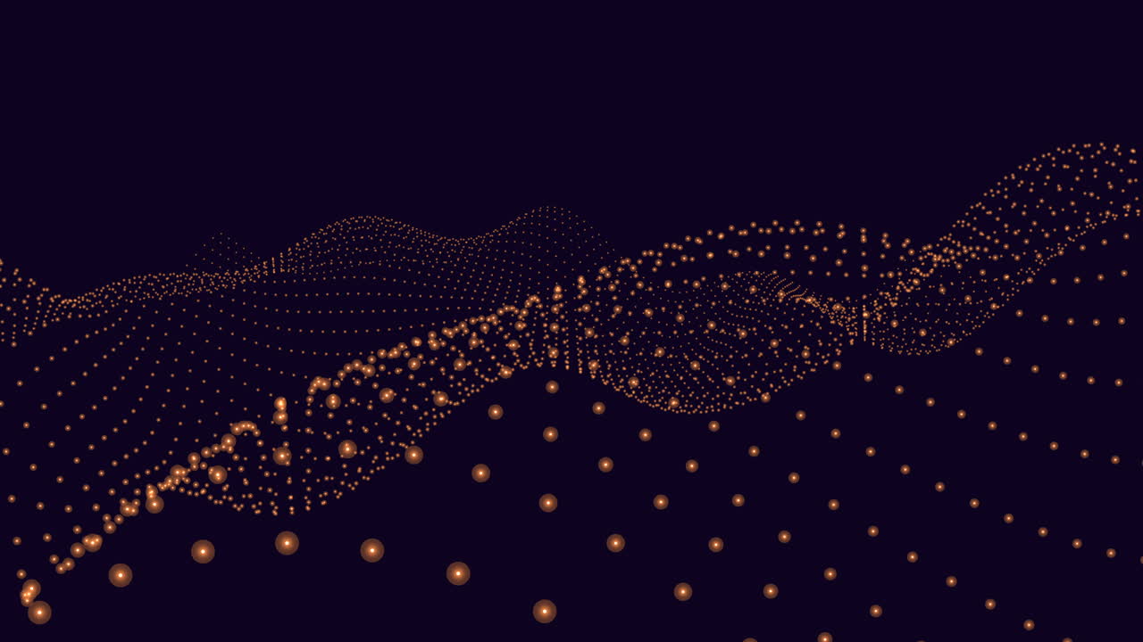 puntos misteriosos en un fondo monocromático