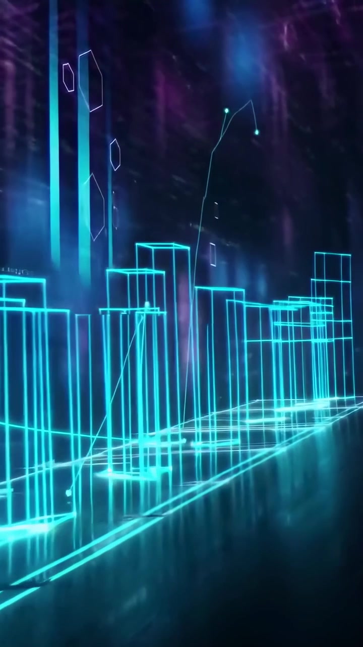 Digital Data Visualization of Financial Market Trends