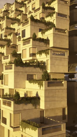 modern architecture blends unique design with nature in urban spaces