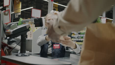 grocery store checkout