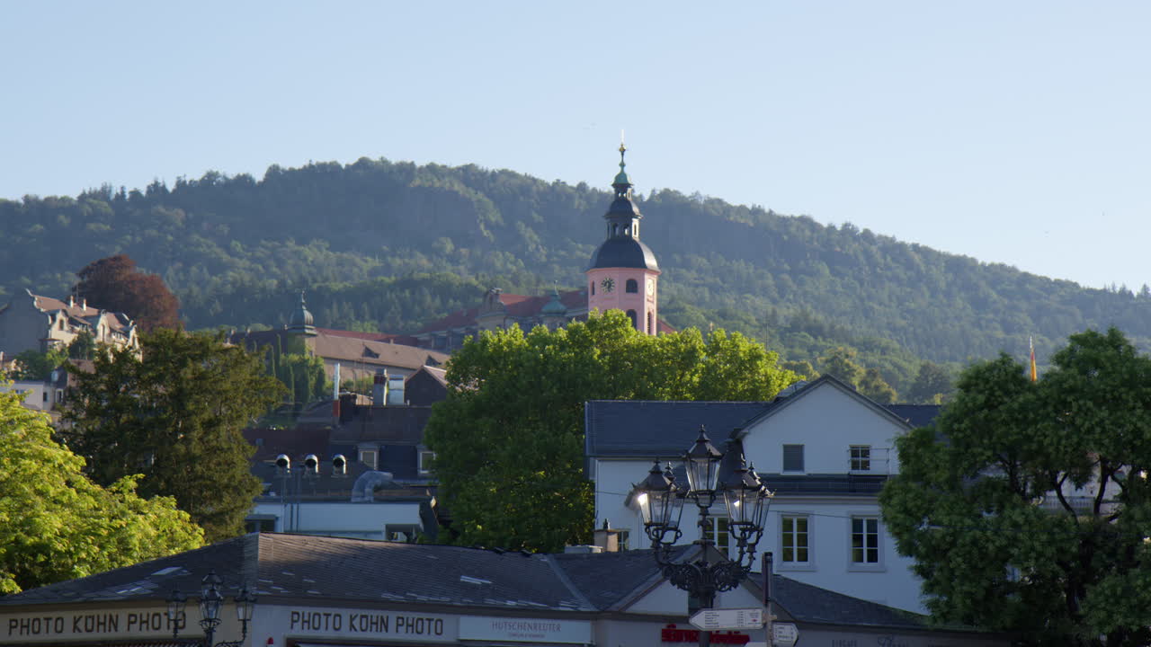 una vista de los baños termales de friedrichsbad baden-baden en baden-badan, alemania