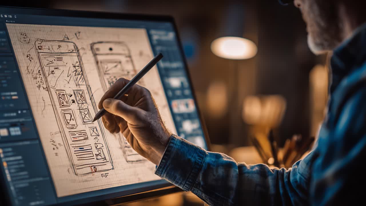 Esplorando Design Innovativi per Interfacce Utente Mobili: Un Viaggio Creativo attraverso lo Sketching Digitale e lo Sviluppo di Concetti per la Prototipazione di App e l'Ottimizzazione dell'Esperienza Utente