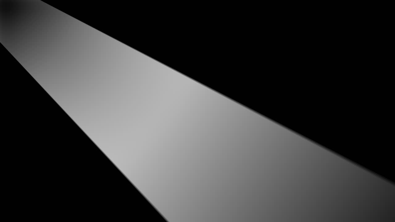 Diagonal Light Gray Gradient on Black Background