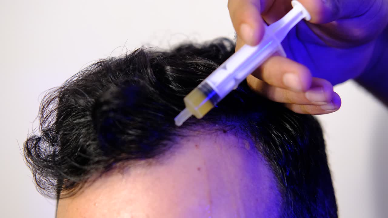 혈청 치료 머리카락 관리