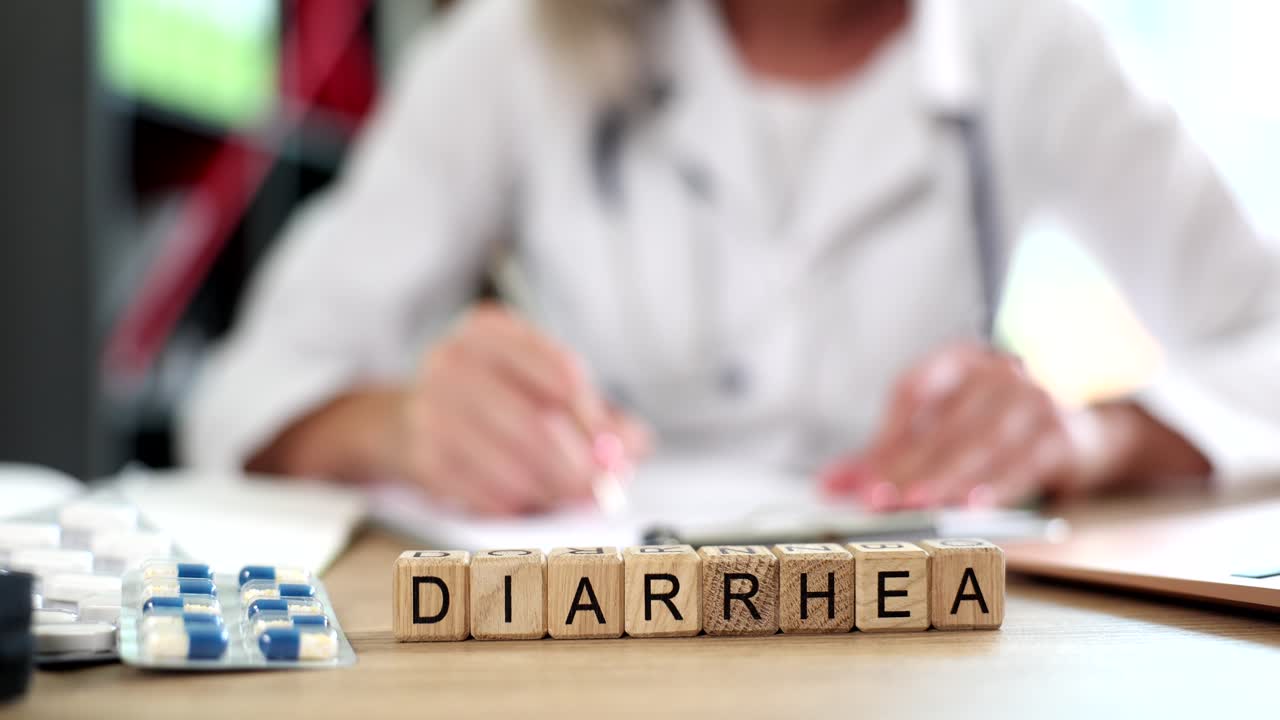 Diarrhea diagnosis and treatment with a doctor