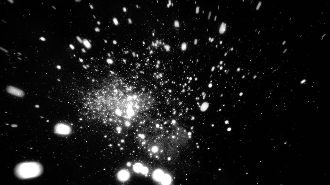 Snowfall Abstract Background