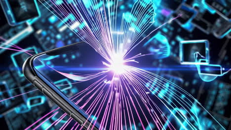dynamic digital flow from a smartphone