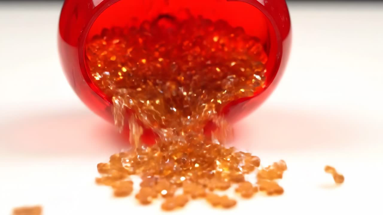 Red Ball with Star and Gummy Bears