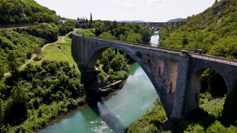 Slowenien-Solkan-Brücke-Luftdrohne-2.mp4