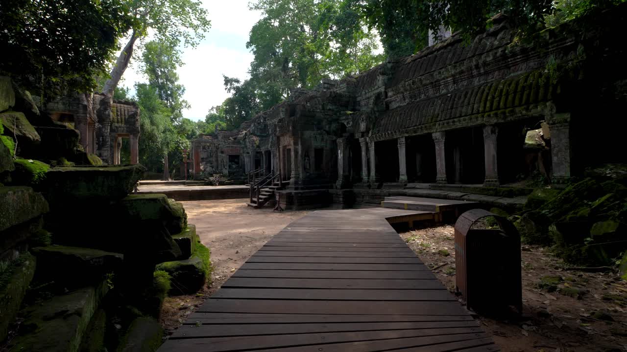 Angkor Wat Tomb Raider film location Ta Prohm temple complex Khmer Cambodia landmark