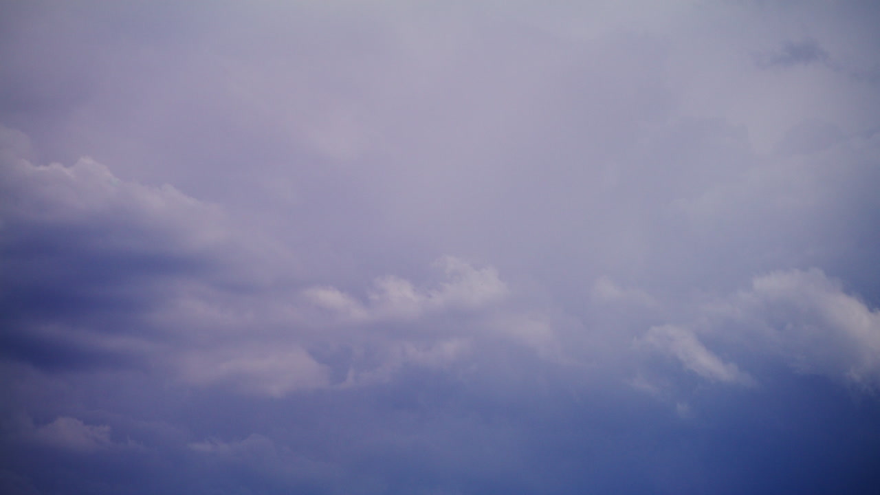 구름이 가득한 하늘