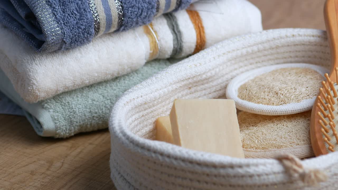 accesorios para baños y toallas