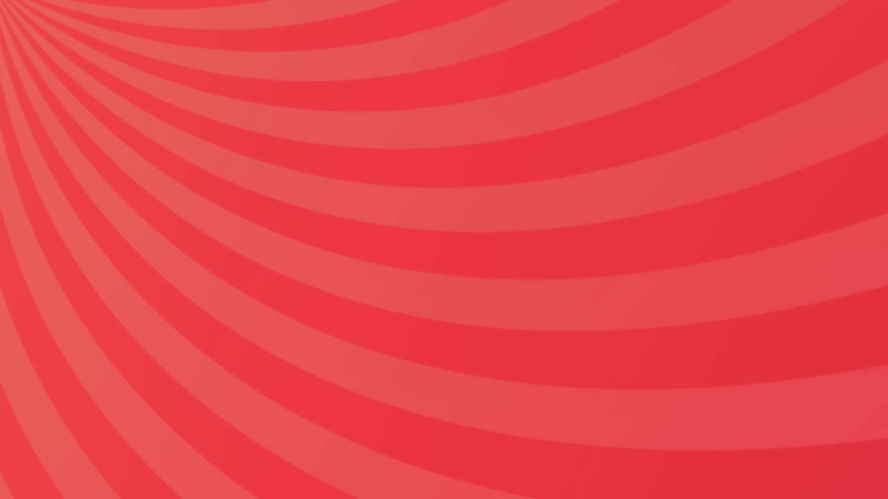 회전하는 다채로운 줄무 ⁇  배경의 세트의 애니메이션