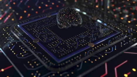 abstract technology background 4k