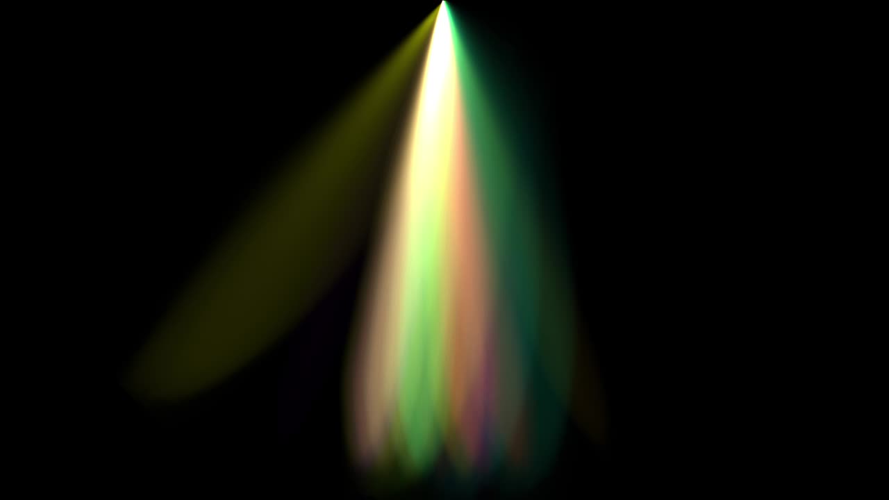 una luz que brilla hacia abajo