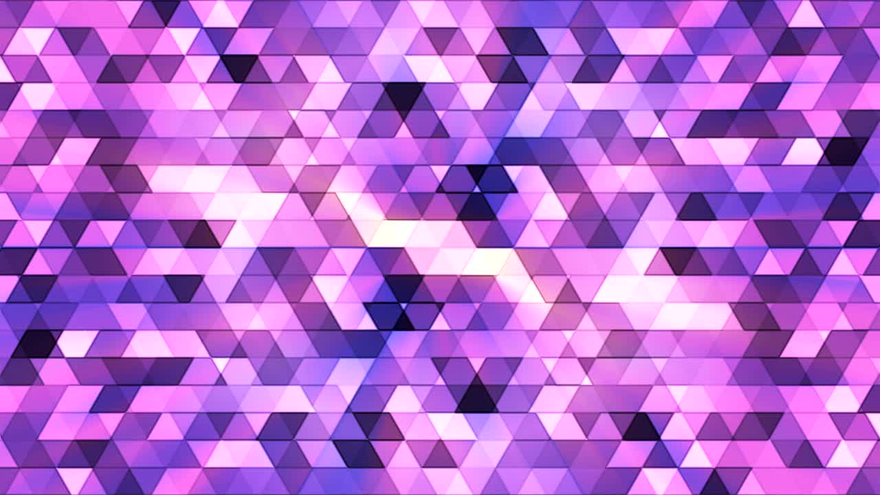 broadcast poligono parpadeante triángulos de alta tecnología, púrpura, abstracto