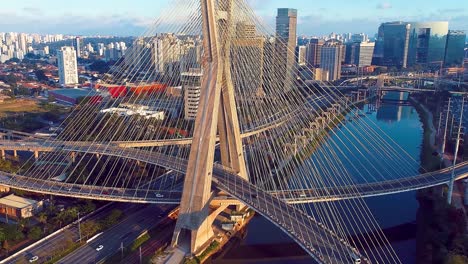 Cityscape-aerial-view-of-downtown-Sao-Paulo-Brazil