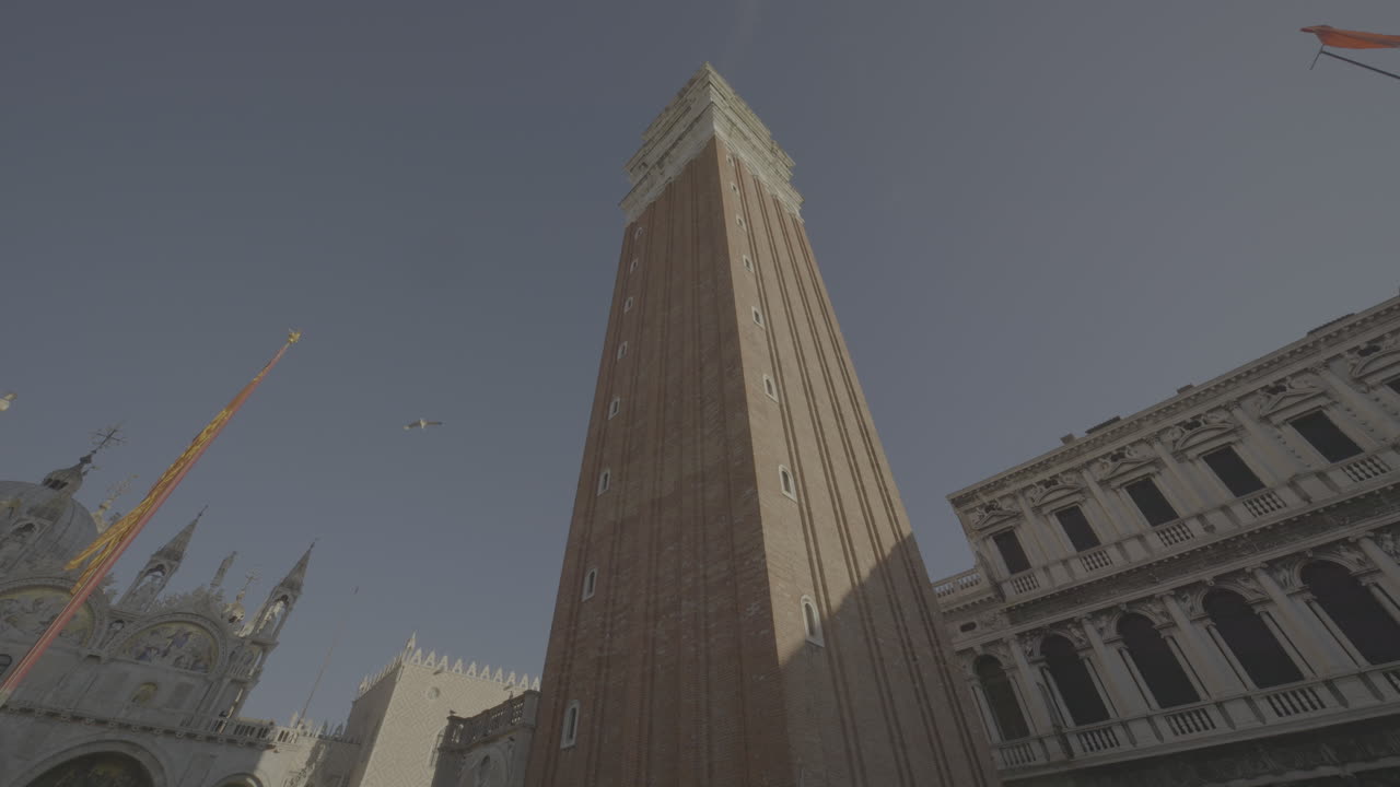 Saint Mark's Campanile in Venice, Italy