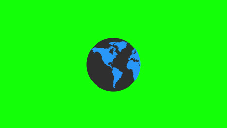 world-globe-icon-loop-animation-with-alpha-channel,-transparent-background,-ProRes-444