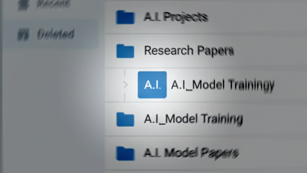 Fast-paced digital montage featuring articles, social posts, and headlines about Ai ( Artificial Intelligence, technology, and data ). Conveys rapid advancement, innovation, and digital transformation