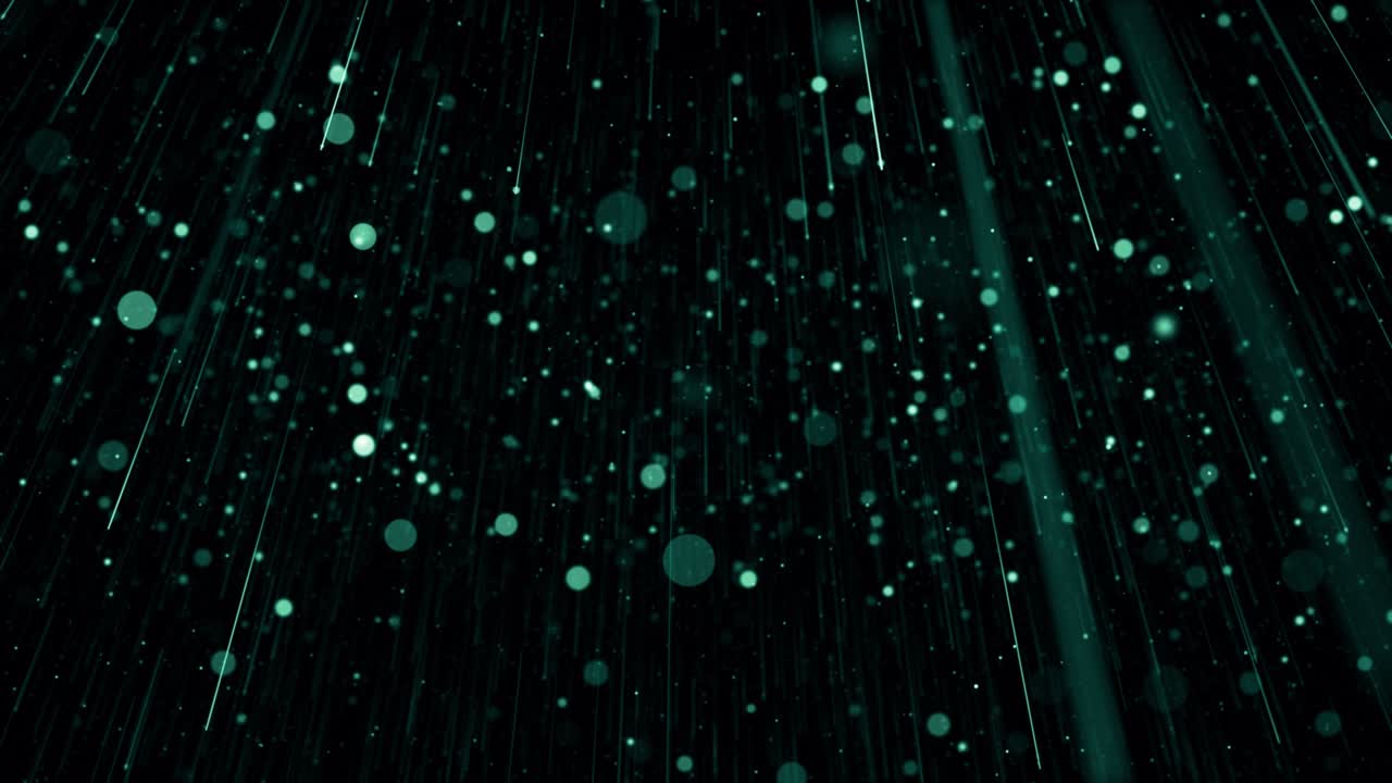 partículas de polvo abstracto luz bokeh títulos de movimiento bucle de fondo cinematográfico