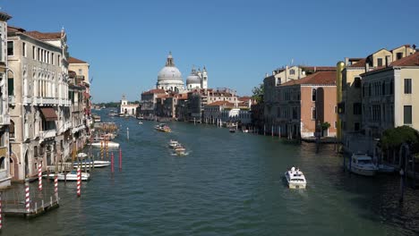 Canal-Grande-In-Venedig,-Italien.