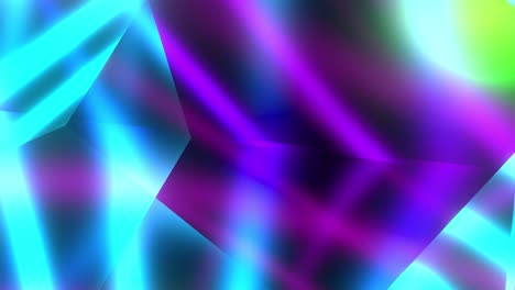 animación fascinante del fondo abstracto de rectángulos en movimiento de colores azul y rosa. animación de bucle vj para sus hermosos videos.