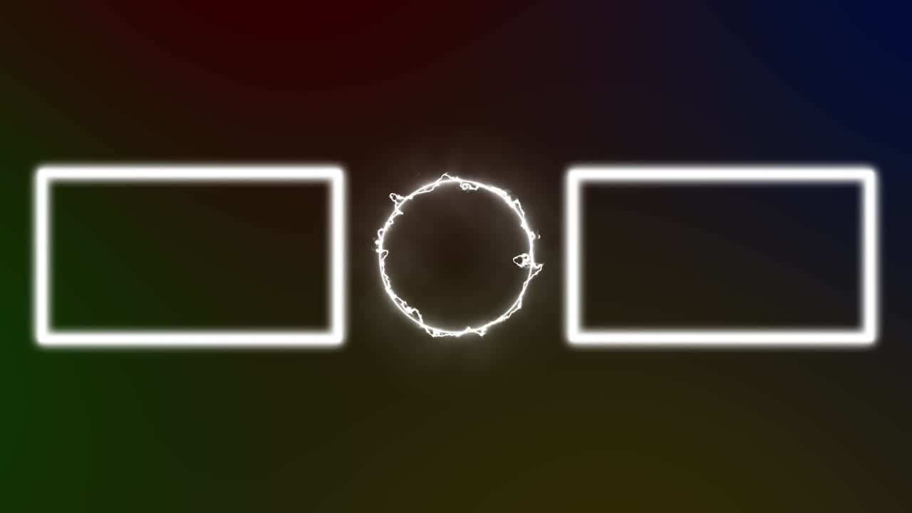 간단한 그라데이션 엔드 카드 엔딩 스크린 모션 그래픽