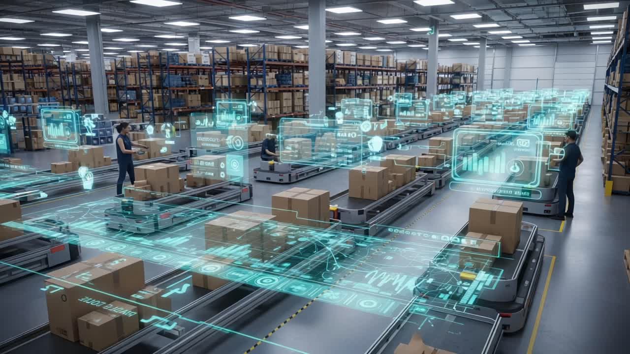Innovative Warehouse Management: Exploring the Integration of Technology and Automation in Modern Supply Chain Operations with Advanced Data Visualization Techniques