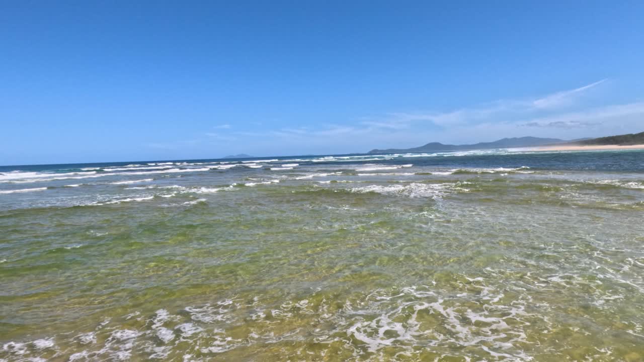 산책로에서 오픈 오션 뷰까지의 진행