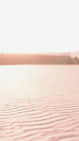 calm water at sunset