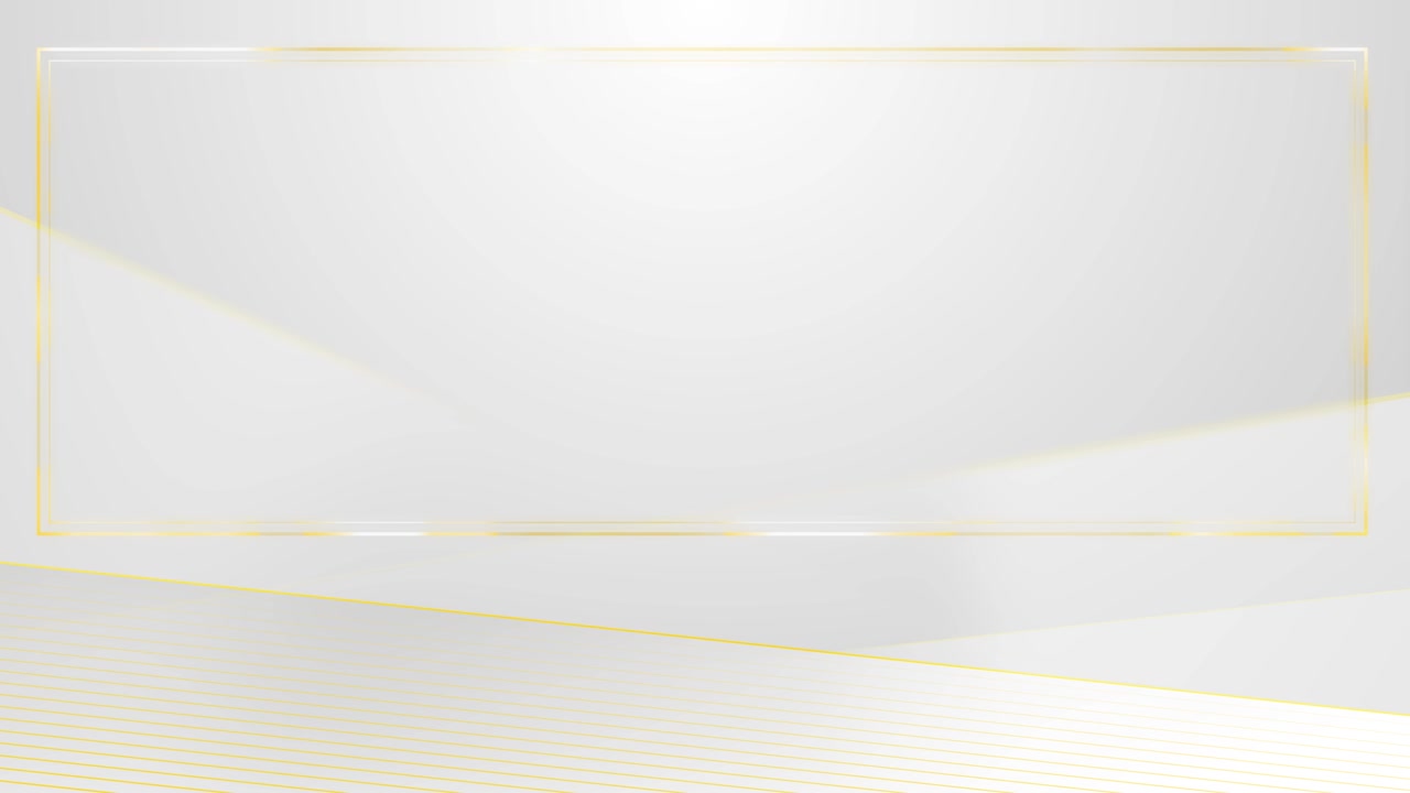 Minimal luxury gold border visual with white clean surface soft elegant ...