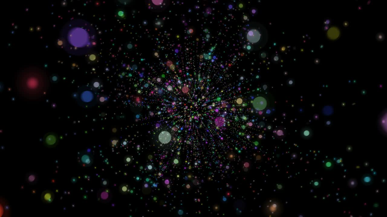 추상적인 입자, 은하, 별