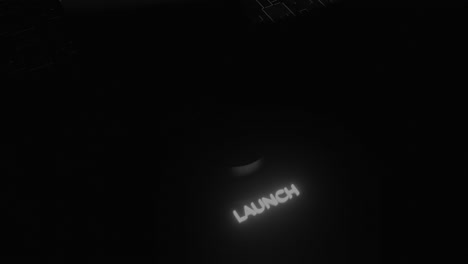 launch button interface