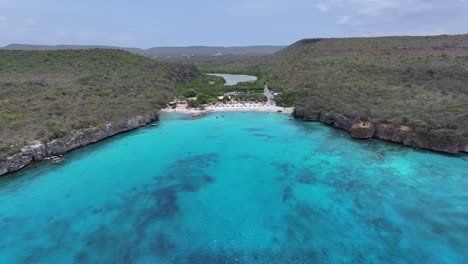 Playa-Daaibooi-En-Willemstad-En-Países-Bajos-Curacao