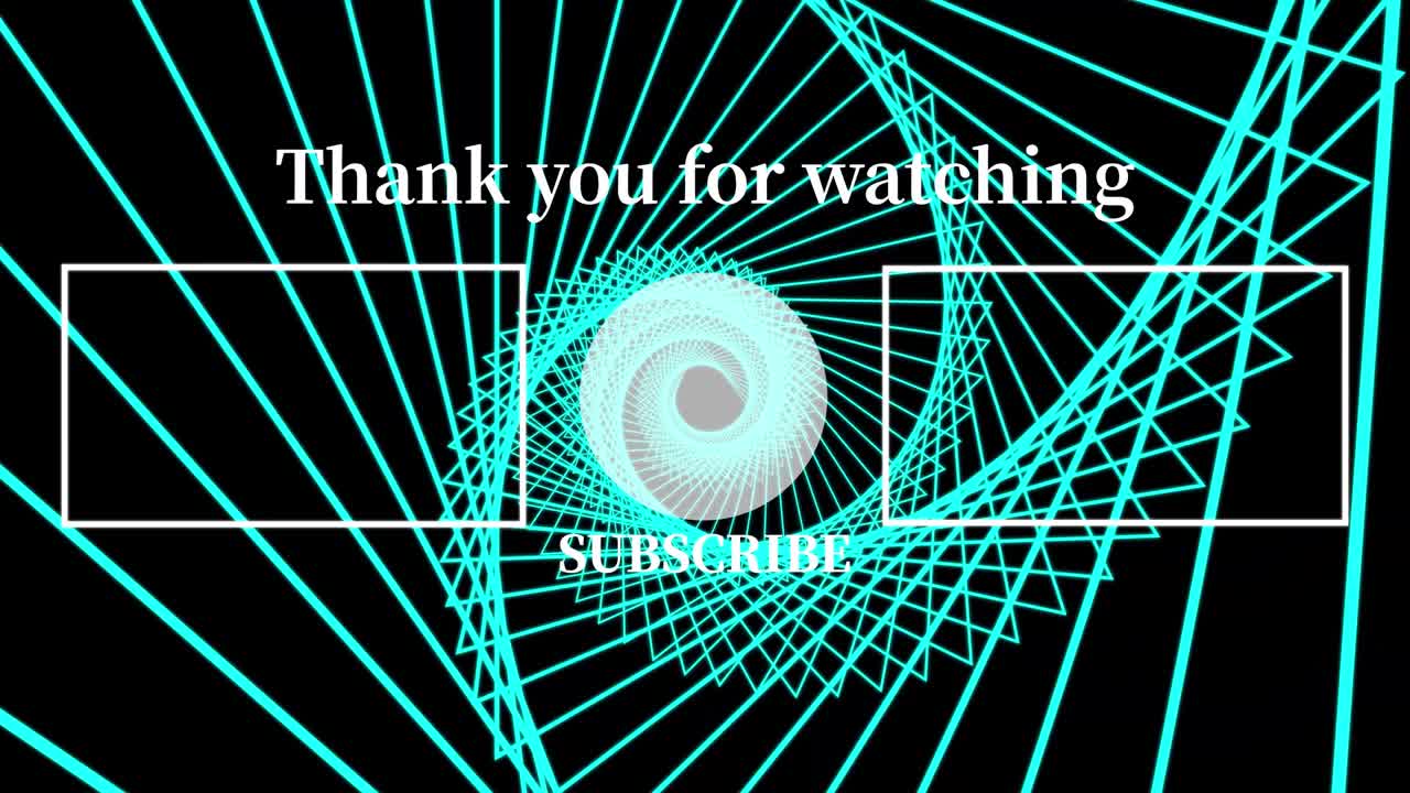 모양 연속 진행 끝 카드 끝 화면 모션 그래픽