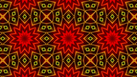 patrón kaleidoscópico abstracto