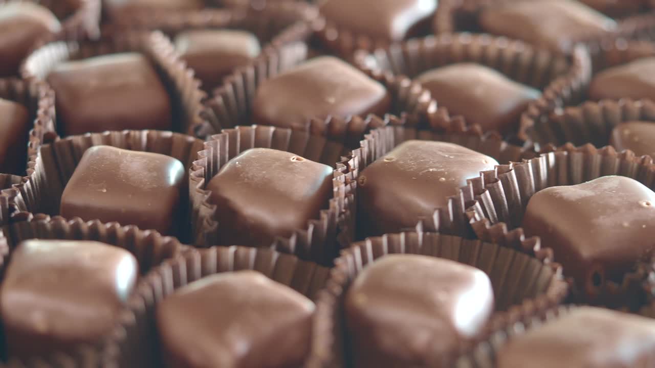 Close-up of Chocolate Candies