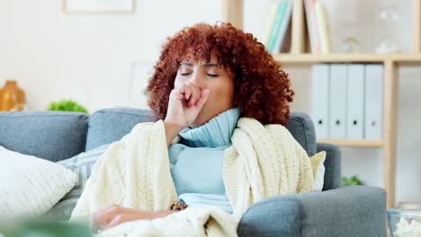 Sick-woman-with-covid,-flu-or-cold-sneezing