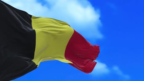 seamless loop of belgian flag.