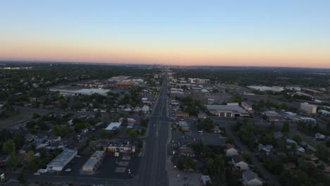 a high pan over colfax blvd