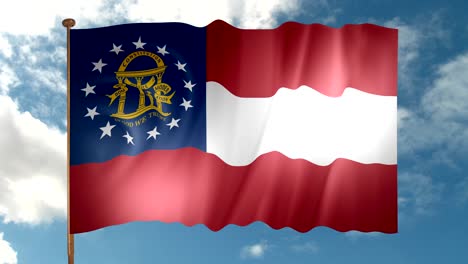 georgia state flag