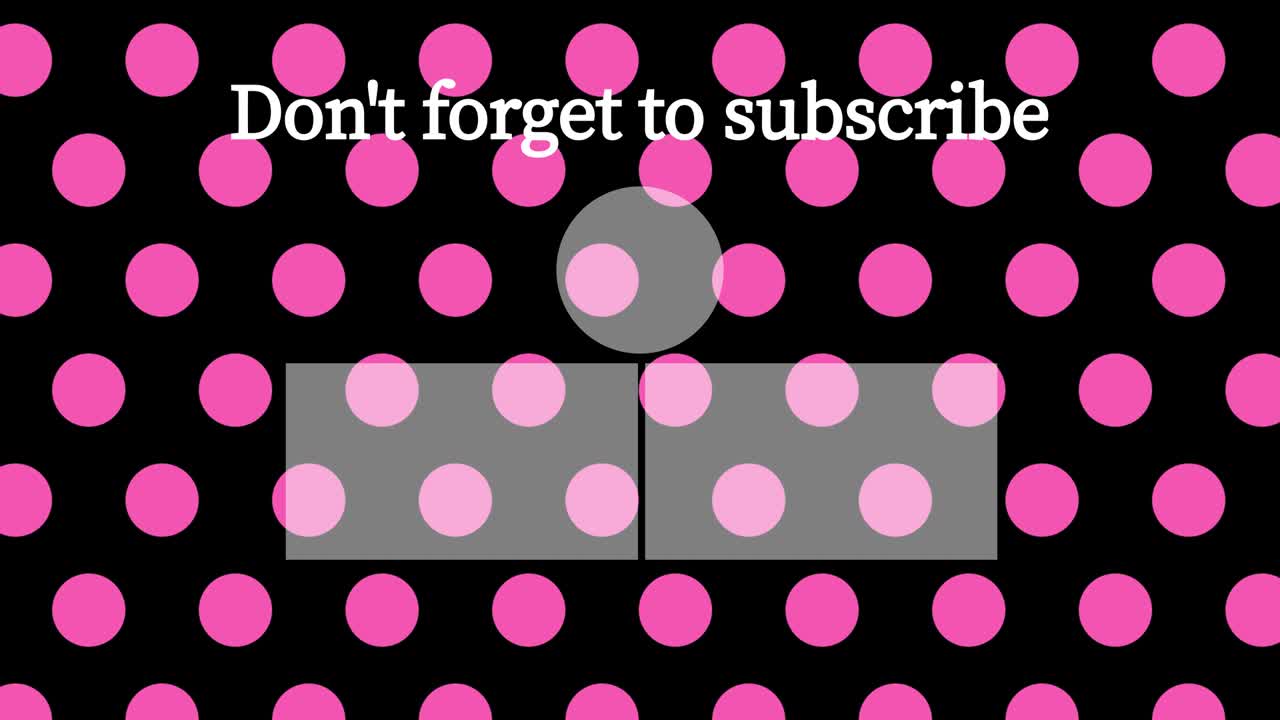 작은 점 배경 엔드 카드 엔딩 스크린 모션 그래픽