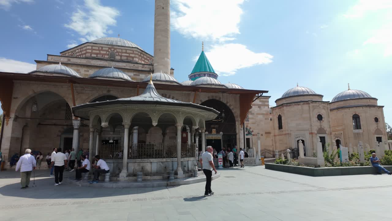 Exploring the Mausoleum and Mosque Complex in Turkey