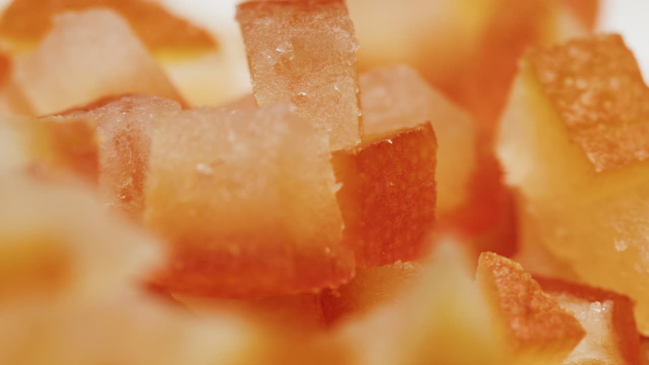Close-up of Candied Orange Peel
