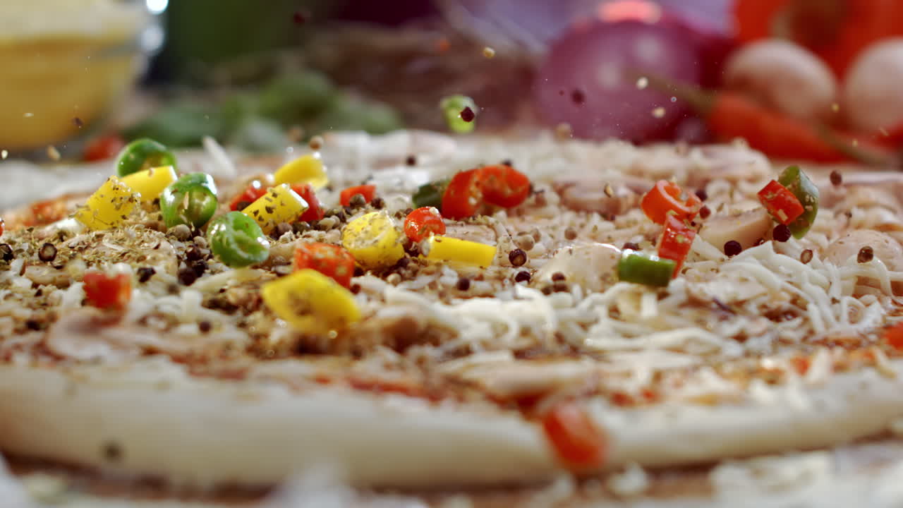 preparación de pizzas