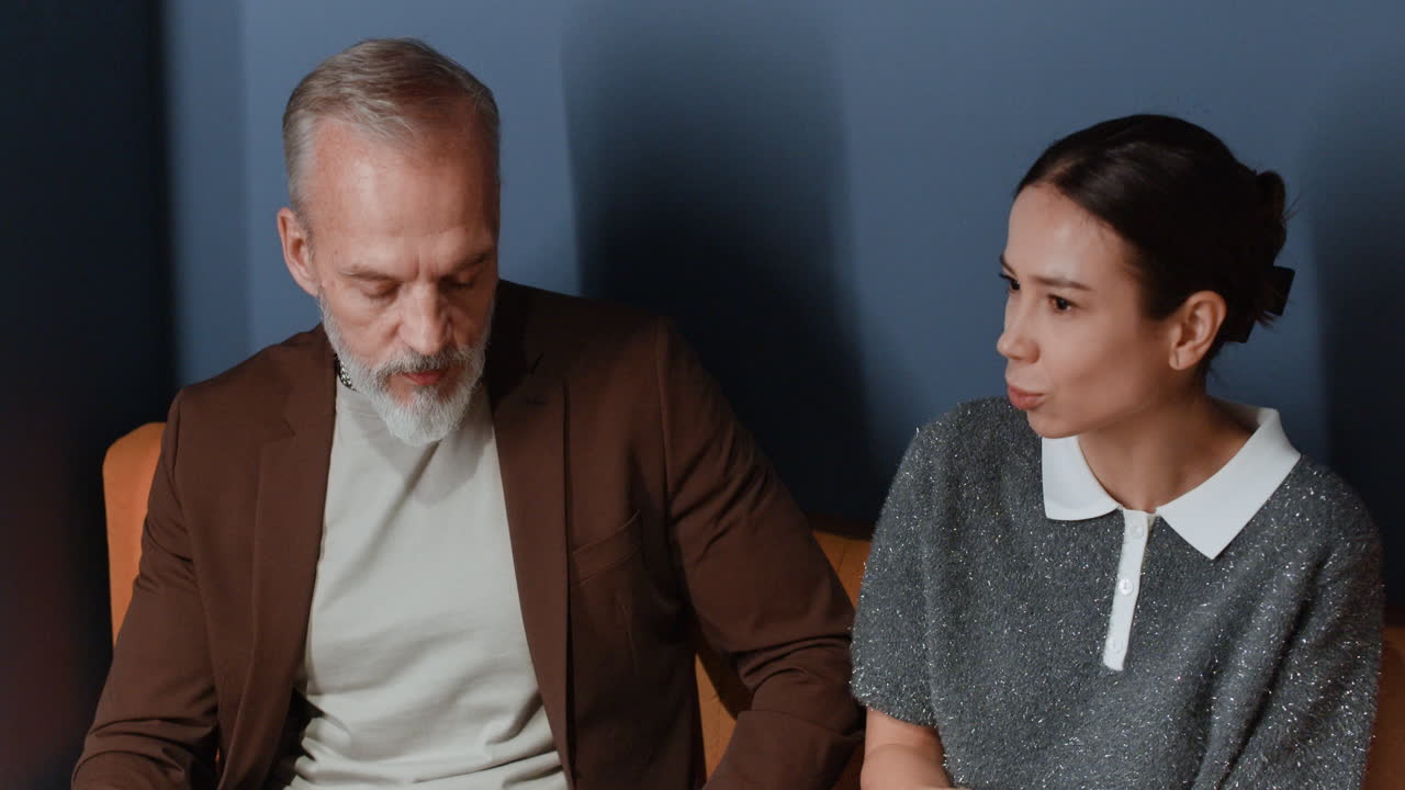 Professional Conversation Between Two Colleagues