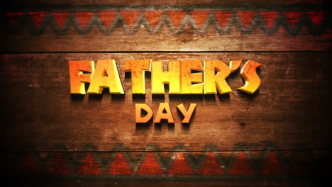 Cartoon-Fathers-Day-text-on-wood